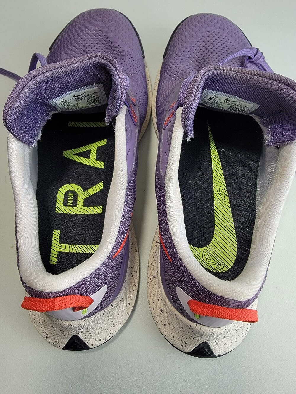 Nike Pegasus Trail 3 Canyon Purple Volt (DA8698-500) Women's Size 10.5 Running - Picture 6 of 11